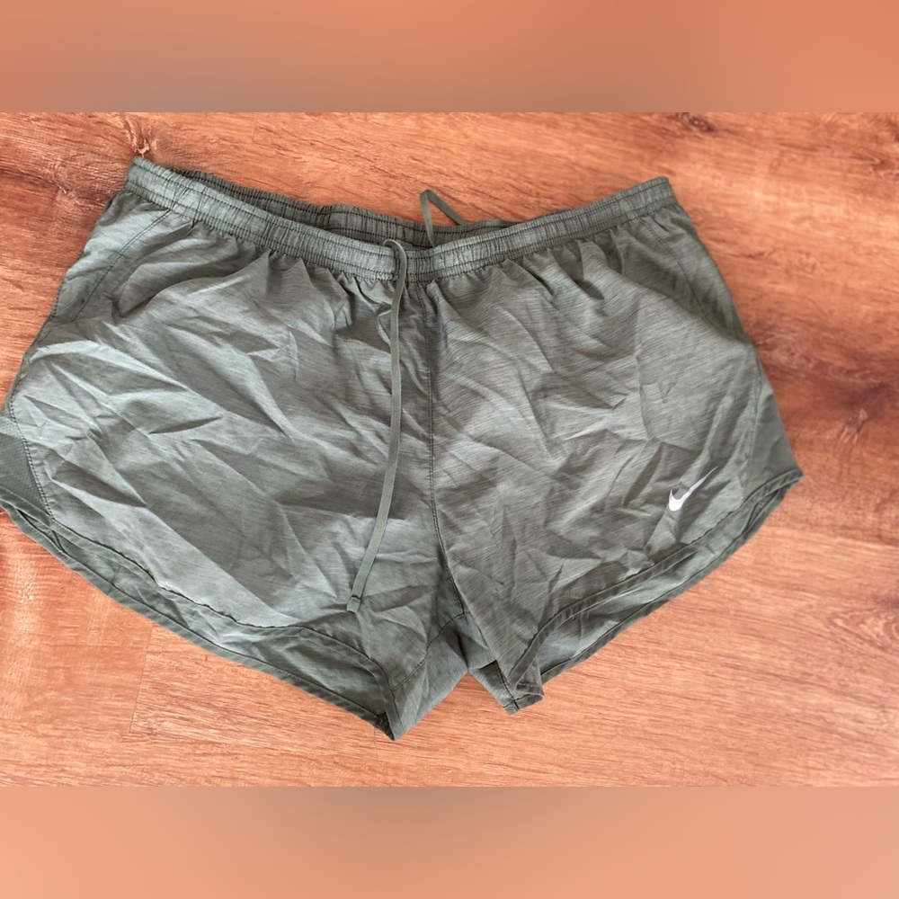 Nike Green Athletic Shorts